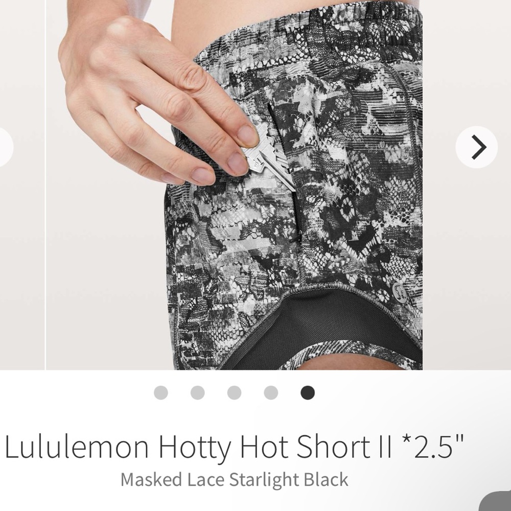 Lululemon Hotty Hot Shorts  Sz 8 **** - Picture 3 of 10
